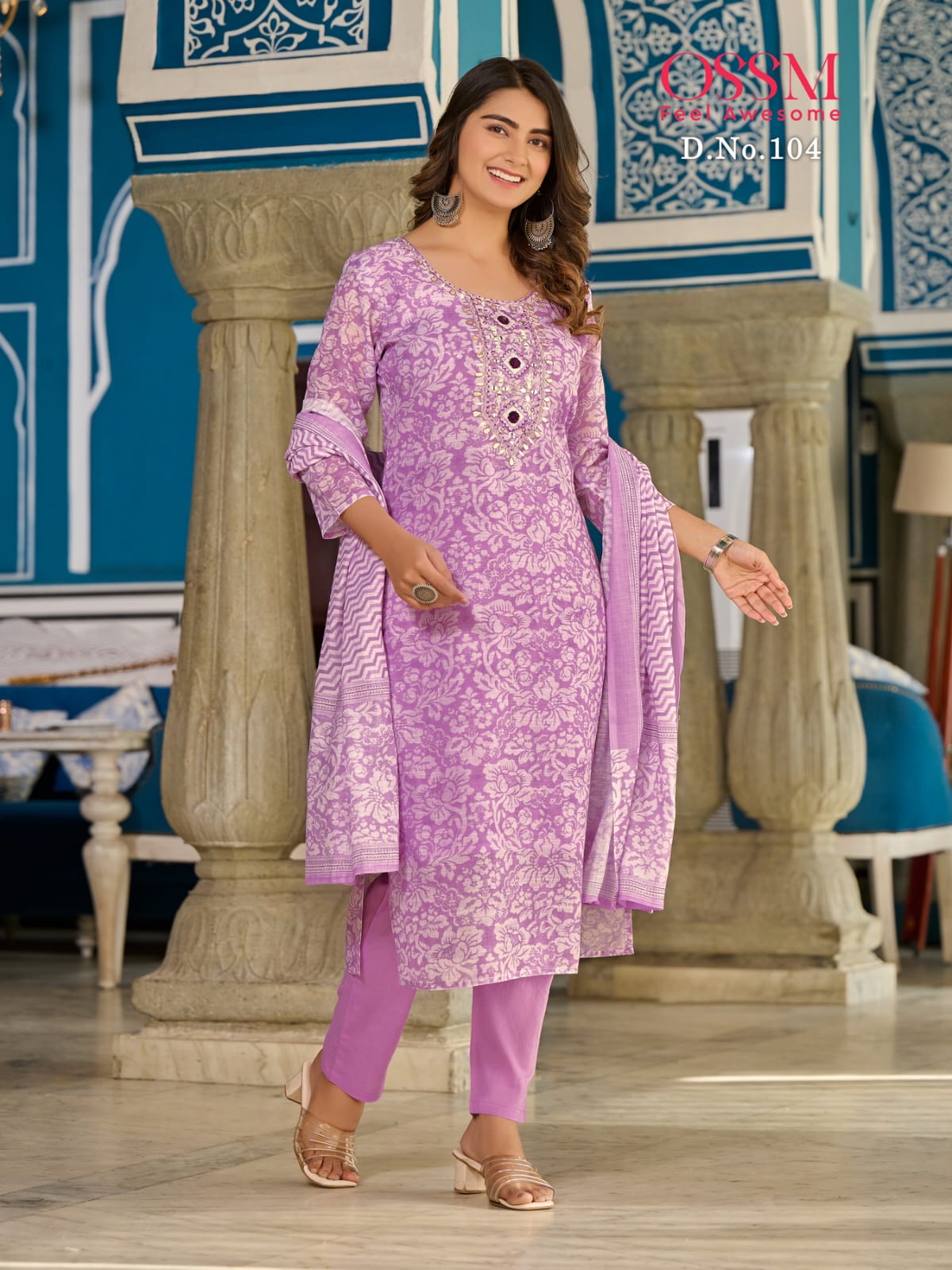 Gulnaaz By Ossm Premium Cotton Printed Kurti With Bottom Dupatta Wholesale Market In Surat